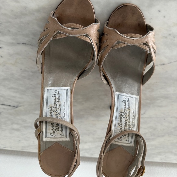Vintage Susan Bennis/Warren Edwards 70's high heels - Picture 1 of 6